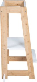 Turn de învățare alb din bambus – Roba