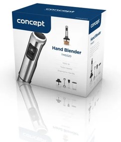 Mixer vertical cu accesorii Concept TM5520 1500W/230V negru/oțel inoxidabil