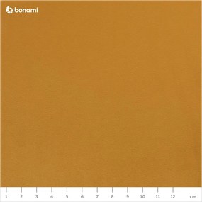 Canapea din catifea Cosmopolitan Design Bali, galben