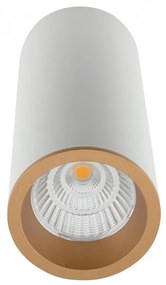 Spot LED aplicat design minimalist LONG alb/auriu C0153 MX + RC0153/C0154 GOLD