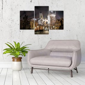 Tablou cu Poarta de pulbere iluminată (90x60 cm)