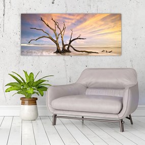 Tablou - Copacul în ocean (120x50 cm)