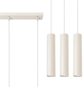 Lustră pe cablu Sollux SL.1481 LAGOS 3xGU10/10W/230V crem