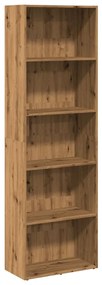 857925 vidaXL Bibliotecă, stejar artizanal, 60x30x189 cm, lemn prelucrat