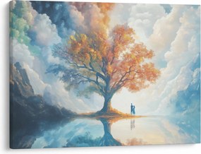 Tablou – Arborele vieții și al iubirii (70x50 cm)
