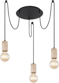 Lustră pe cablu Globo 54032-3H JOSEBA 3xE27/60W/230V