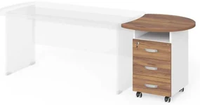 Sertare Manager 76 x 64 cm, nuca warmia / alb