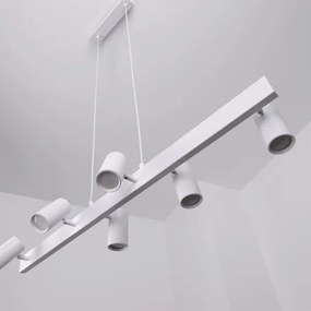 Brilagi - Lustră suspendată pe cablu SELE 6xGU10/30W/230V albă