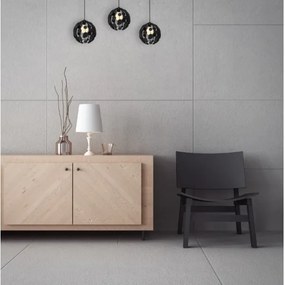 Lustră pe cablu GAIA 3xE27/60W/230V negru/maro