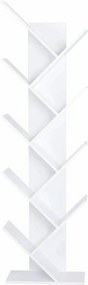 Biblioteca BAKI NEW TYP 1, alb, DTD laminat, 43x20x144 cm