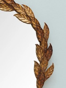 Oglinda de perete, cu frunze decorative, Cesar