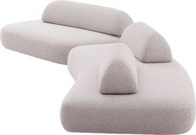 Canapea fixa design LUX din 2 module Residenza, Mauritius grey