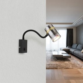 Globo 57916W - Lampă flexibilă TRABBY 1xGU10/8W/230V