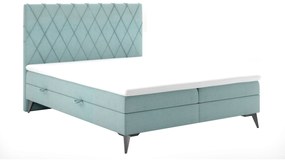 Pat matrimonial Boxspring 180 cm Miror (mentol) (cu sp. depozitare). 1020319