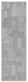 Covor tip traversă gri țesut manual din lână 80x250 cm Wilhelmine – Villeroy&amp;Boch
