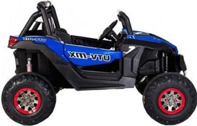 Masinuta Electrica cu acumulator pentru copii NOVOKIDS™ Buggy UTV , 2 locuri, Cu faruri luminoase, Roti din Cauciuc EVA, 3-12 ani , max 50 kg , 2