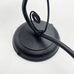 Aplica de perete RETRO 1x E27/60W/230V negru/alb