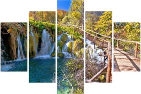 Tablou - Intrare in cascade (150x105 cm)