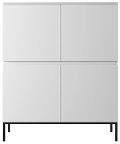 Dulap Bennasi B1  (alb + negru). 1099105
