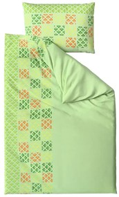 Lenjerie de pat din microsaten VELLARI, verde Dimensiune lenjerie de pat: 70 x 90 cm | 140 x 200 cm