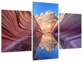 Tablou - valurile de Arizona (90x60 cm)
