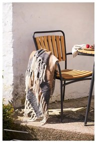 Pătură maro din amestesc de lână 130x170 cm Carmel – House Nordic