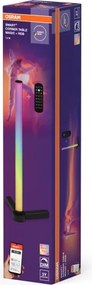 Osram - Lampă de masă LED RGBW dimmabilă SMART+ MAGIC LED/7,5W/230V neagră Wi-Fi + telecomandă