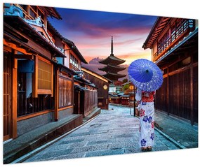 Tablou - Femeie asiatică (90x60 cm)