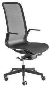 Scaun de birou Levego, negru