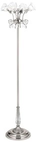 Lampadar, Lampa de podea design clasic LA BOHEME, argintiu antic