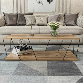 Măsuță de cafea Labranda Pine and Black