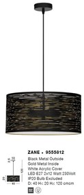 Lustra/Pendul design decorativ modern ZANE