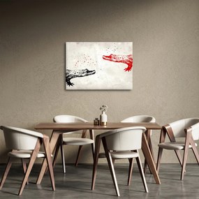 Tablou - Crocodili (70x50 cm)