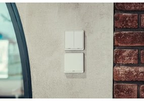 SET 3x întrerupător cu 2 butoane SMART 3xCR2430 Zigbee 3.0 Tuya Immax NEO 07507C