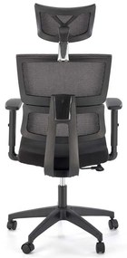 Scaun de birou Coleman, gri / negru