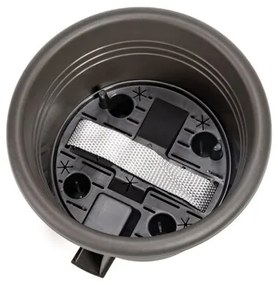 Plastia Ghiveci cu auto-apărare Narza 35 cmdiametru, antracit, diam. 35 cm