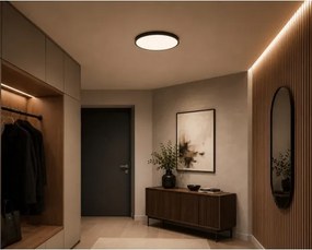BRILAGI-LED ZENNA Plafonieră LED pentru baie, 18 W, 230 V, Ø 29,5 cm, IP44, finisaj antic