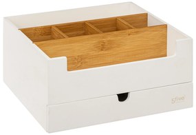 Organizator din bambus pentru cosmetice, 1 sertar