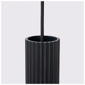 Lustră neagră ø 19,5 cm Gleam – Sollux