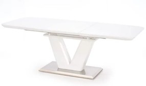 Set masa extensibila Mistral L160-220 cm + 6 scaune K224 albe