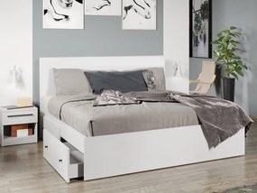 Set mobila dormitor complet Alb Levi C25