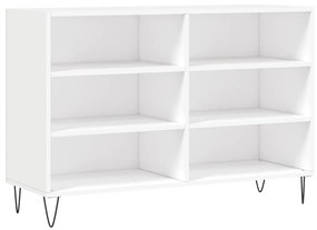 827108 vidaXL Servantă, alb, 103,5x35x70 cm, lemn compozit