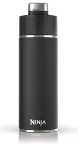 Termos Ninja DW2401EUUKBK, 700 ml, Potrivit pentru bauturi carbogazoase, Izolatie tripla, Fara BPA, Mentinere la cald până la 8h, Rece până la 24h, Negru