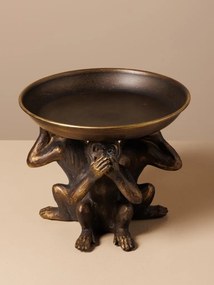Tavita decorativa, din rasina, Monkeys