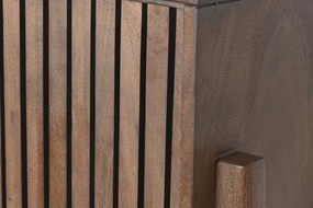 Comoda din lemn de acacia si marmura " Terrazo "