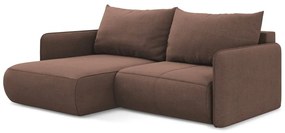 Colțar roz extensibil/cu spațiu de depozitare (cu colț pe partea stângă) Nanea – Makamii