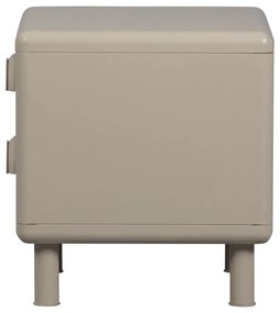 Noptieră bej din metal Rune – WOOOD