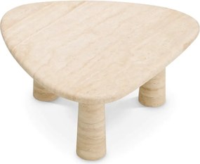 Masuta realizata manual din travertin Larino L