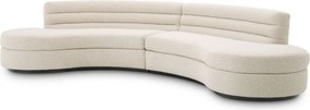 Canapea design modern Lennox, boucle crem 115487 HZ