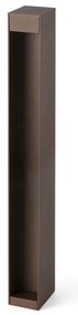 Stalp LED iluminat exterior IP65 CERLER H-60cm maro rustic